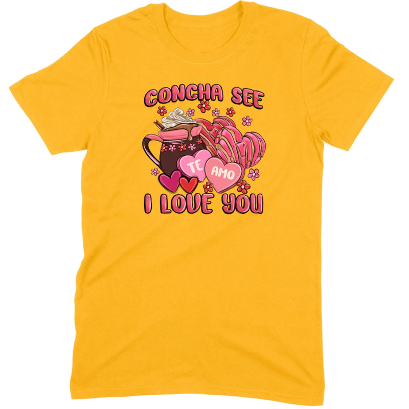 Concha See Te Amo Latina Valentine Tee