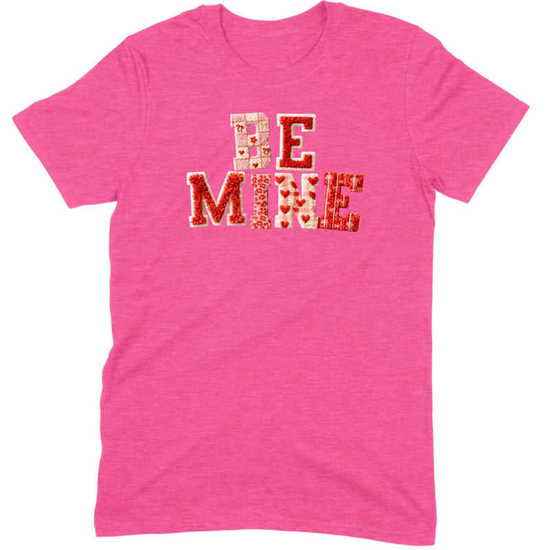 Coquette Pink & Red Varsity Letter Valentine Tee