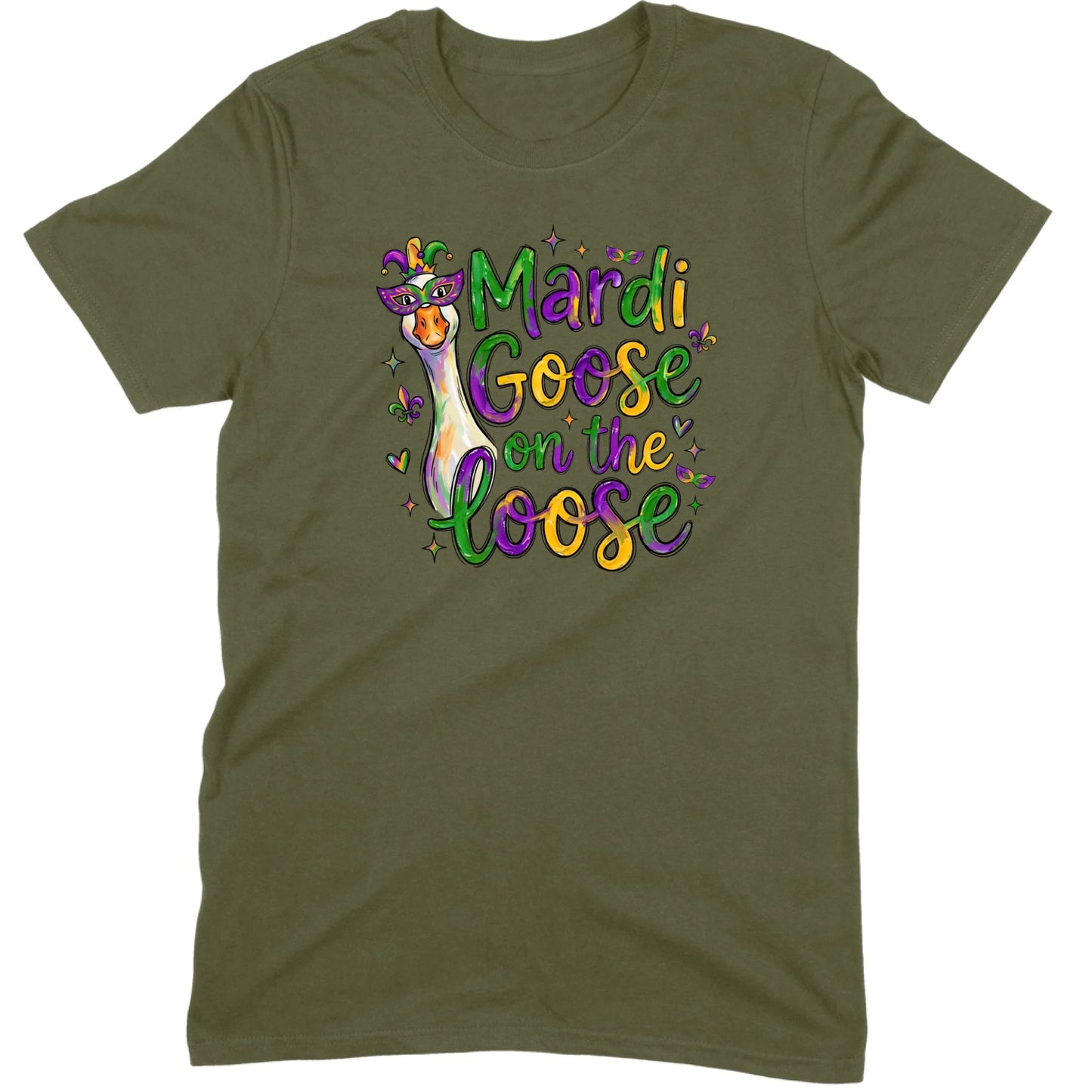 Mardi Goose on the Loose Tee