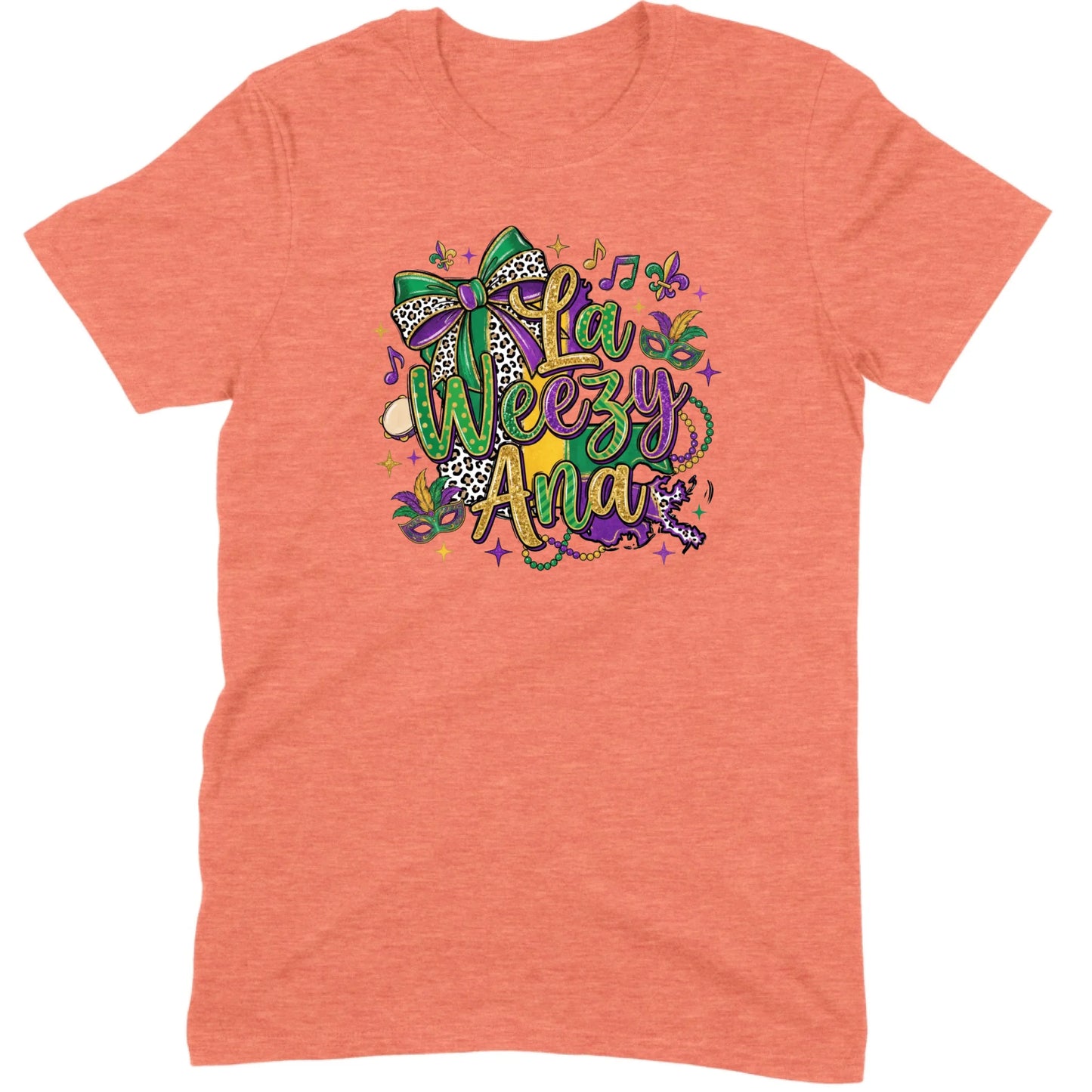 La Weezy Ana Louisiana Bow Tee