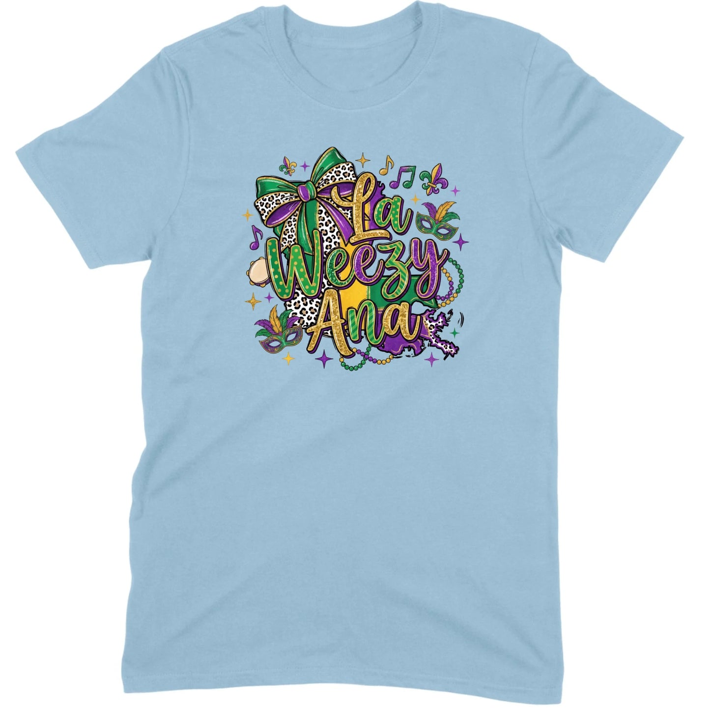 La Weezy Ana Louisiana Bow Tee