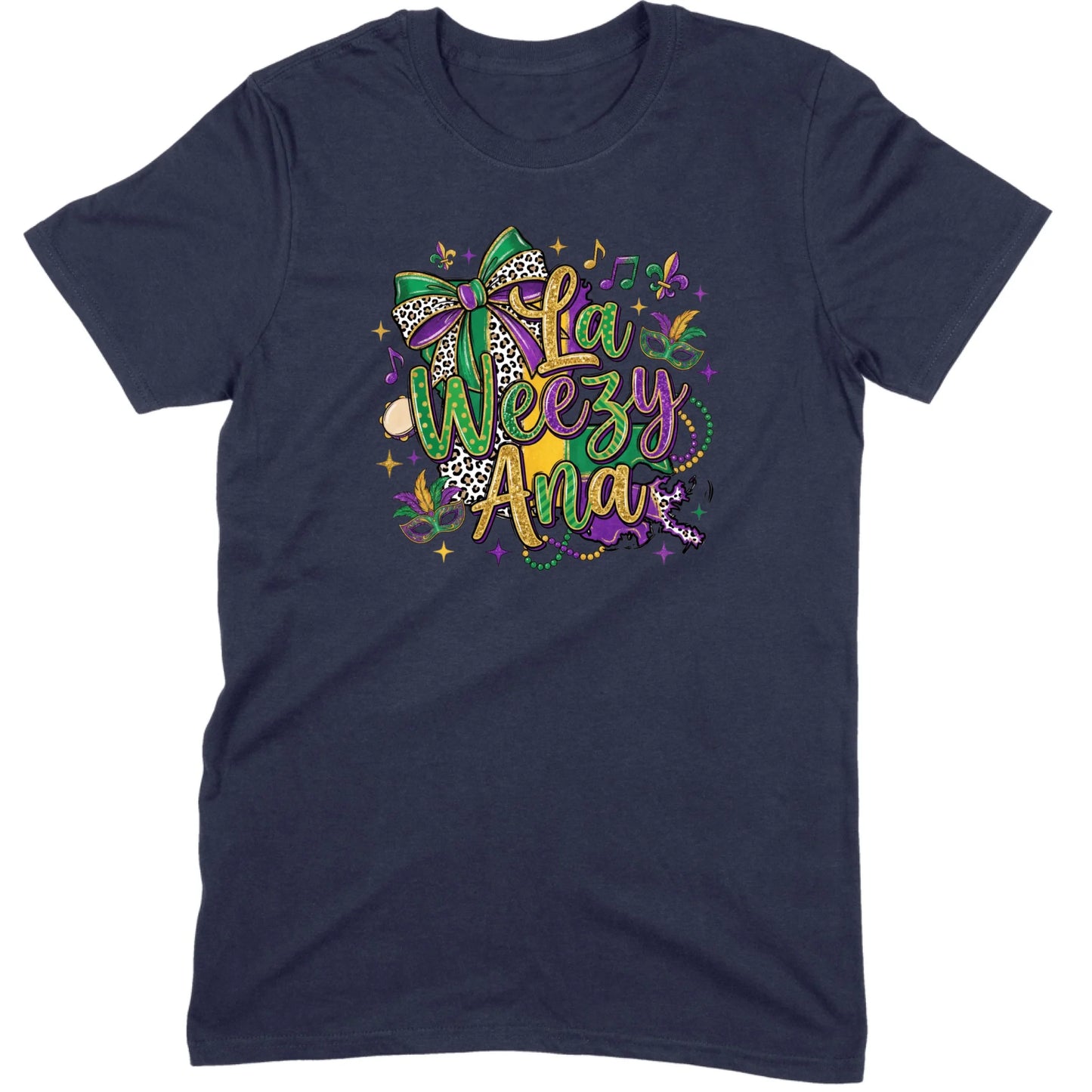 La Weezy Ana Louisiana Bow Tee