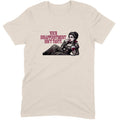 Disappointment Isn't Tasty design — a reclining Victorian vampire in grey lace holding a glass of red wine — printed on a natural unisex t-shirt